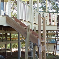 External Double Staircase Under Construction #2