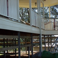 External Double Staircase Under Construction #1